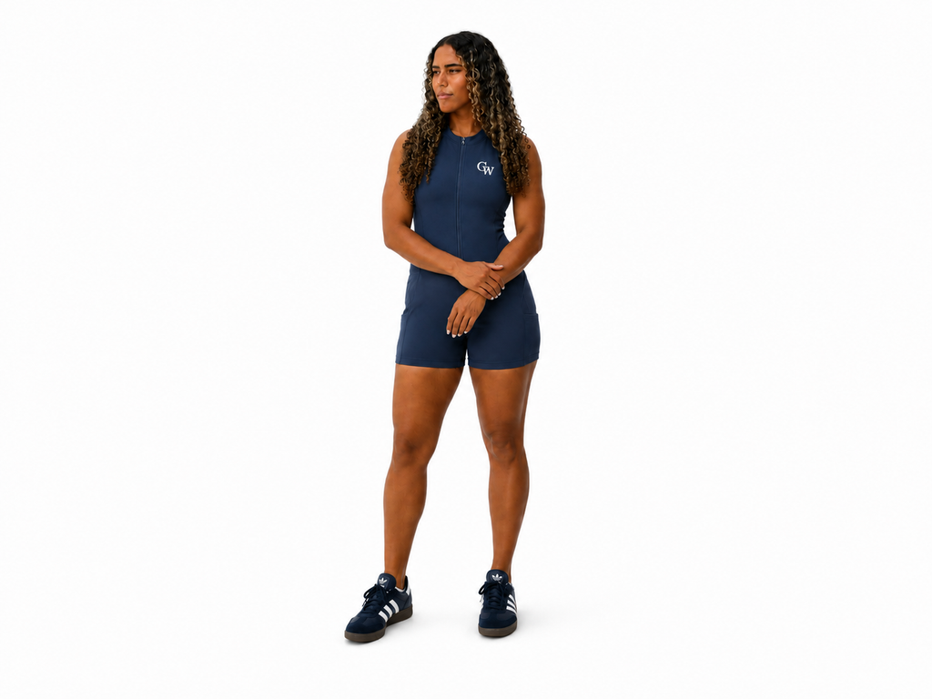 Women’s Quarter-Zip Yoga CW Romper