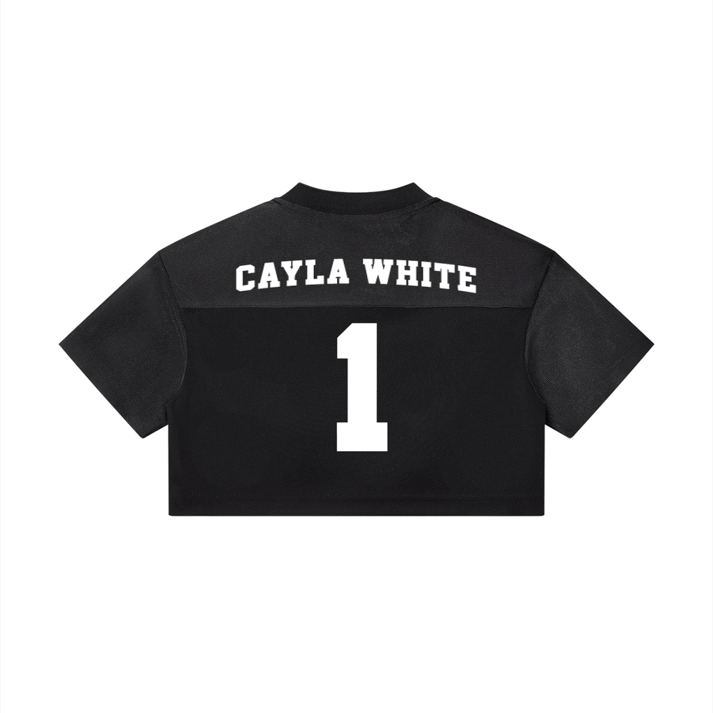 Women’s Cropped CW V-Neck Jersey