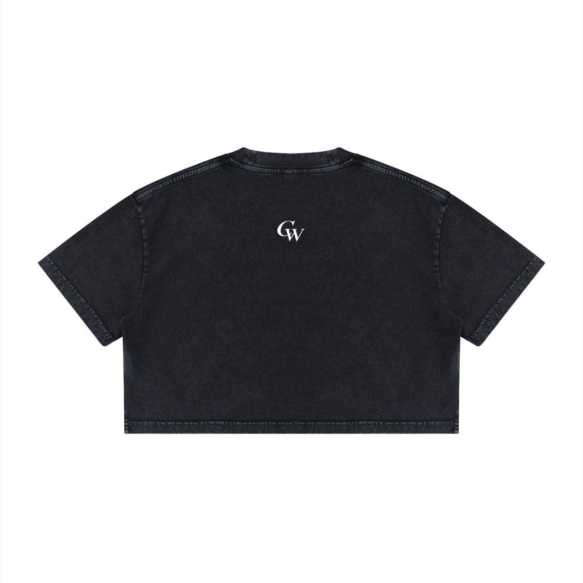 Women's Mineral Wash Cotton Crop CW T-Shirt