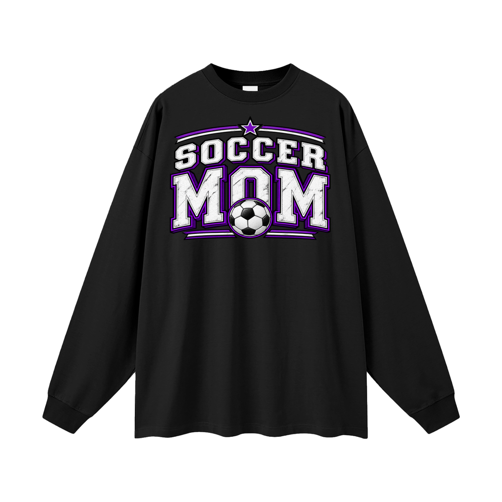 Mom Oversized Unisex Long Sleeve CW T-Shirt