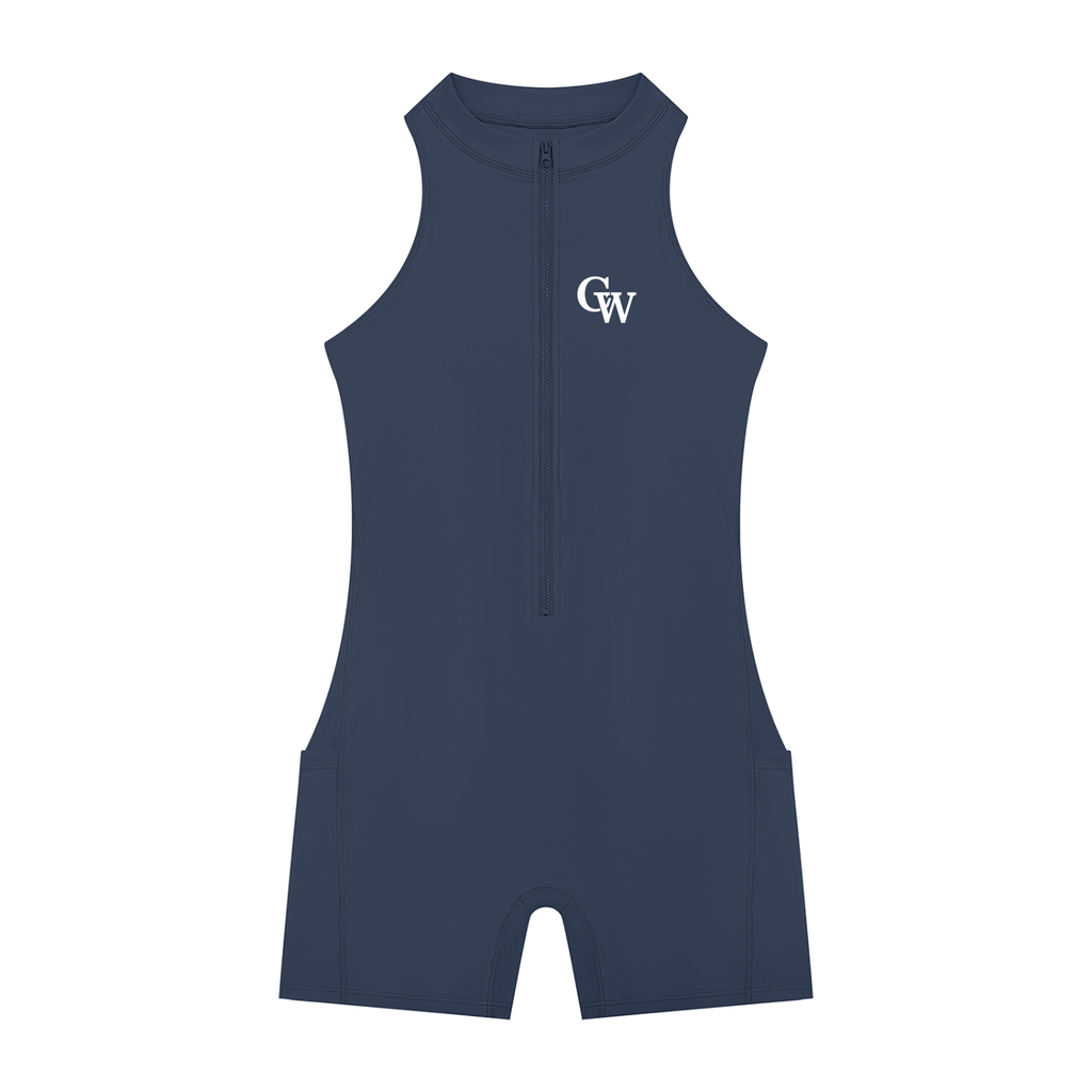 Women’s Quarter-Zip Yoga CW Romper