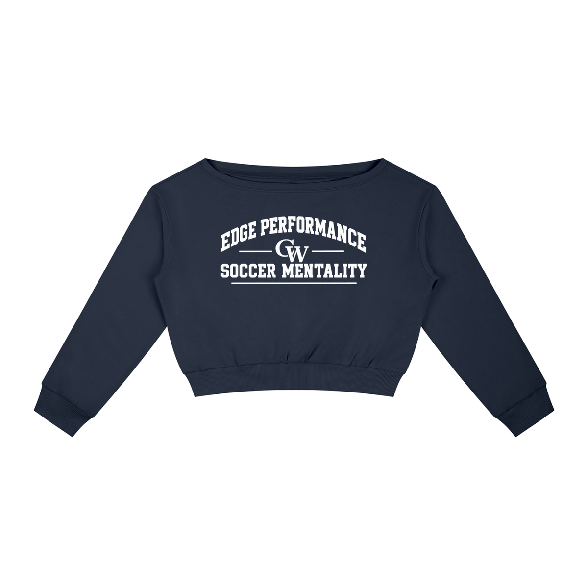 Women's Off-Shoulder CW Sweatshirt