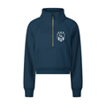 Cropped Half-Zip CW Sweatshirt
